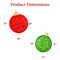 Best Choice Products 2pc Lighted Pop-Up Christmas Ornaments Outdoor Holiday Decoration w/ 220 LED Lights